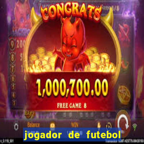 jogador de futebol de pau duro